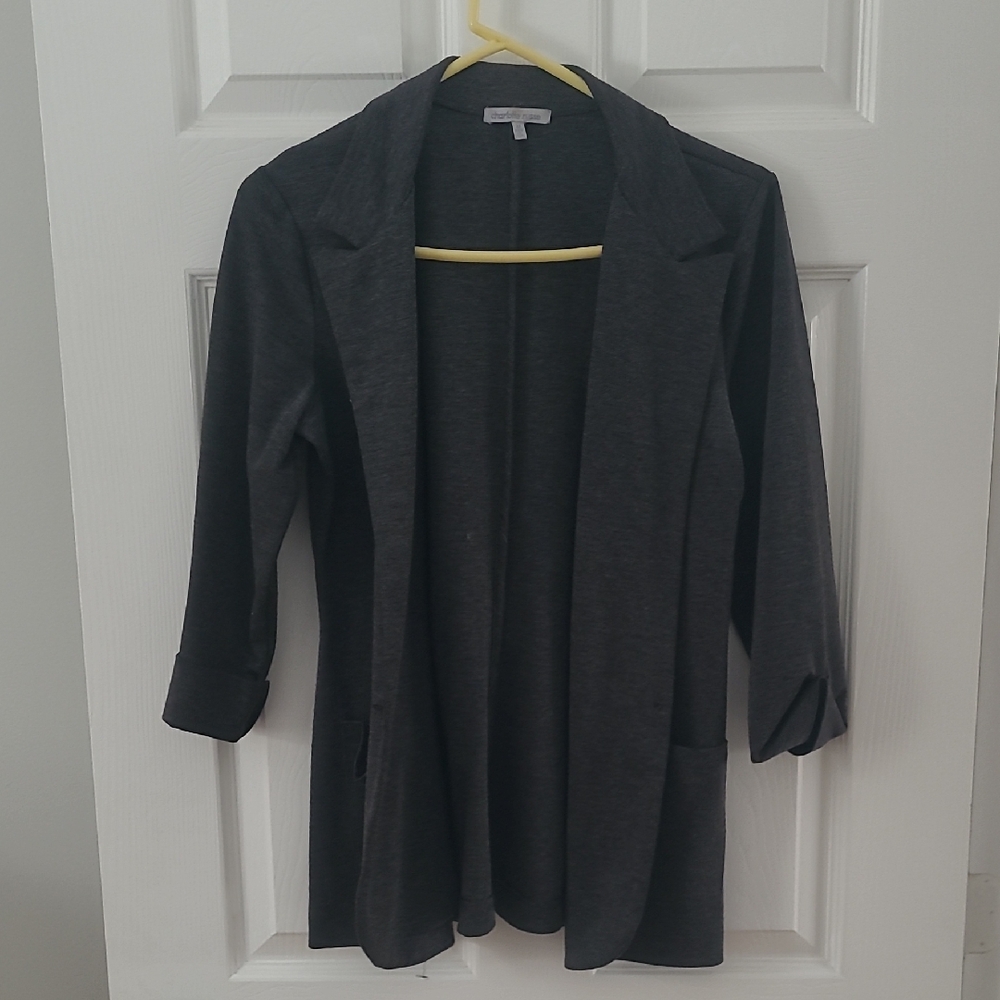 Charlotte Russe Dark Gray Cardigan